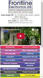 Mobile Screenshot of frontlineelectronics.com